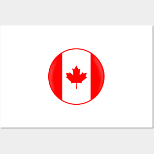 Canadian Maple Leaf coolest CANANDA flag ever Posters and Art